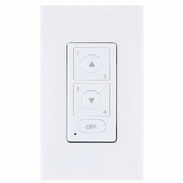 Pixels Wallstation Scene Controller | WAC Lighting at Lightology Pixels Wallstation Scene Controller