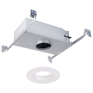 FQ 2 inch 15W Shallow Round Trimless New Construction Housing