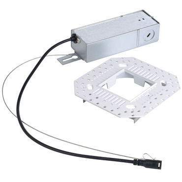 FQ 2 inch 15W Square Trimless Remodel Non IC Housing