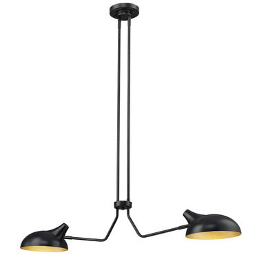 Bellamy Linear Chandelier | Z-Lite at Lightology Bellamy Linear Chandelier