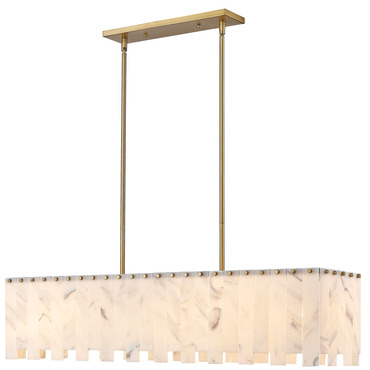 Viviana Linear Chandelier | Z-Lite at Lightology Viviana Linear Chandelier