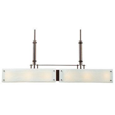 Urban Loft Trestle 3000K Linear Chandelier | Hammerton Studio at Lightology Urban Loft Trestle 3000K Linear Chandelier