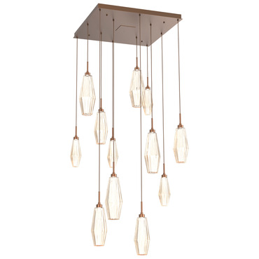 Aalto 12LT Square Multi Light Pendant