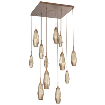 Aalto 3000K Square Multi Light Pendant