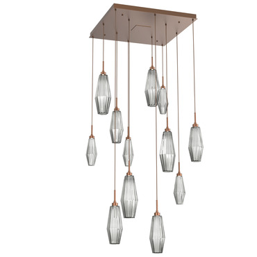 Aalto 3000K Square Multi Light Pendant | Hammerton Studio at Lightology Aalto 3000K Square Multi Light Pendant