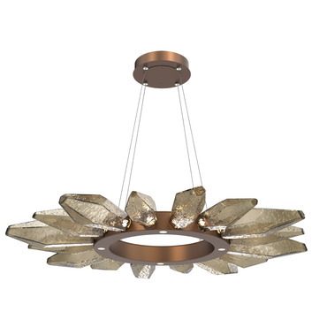 Rock Crystal Radial Ring 3000K Pendant