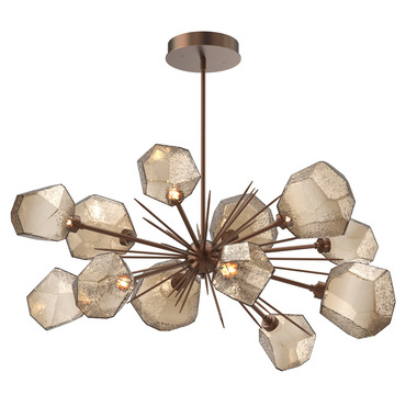 Gem Starburst Oval 3000K Chandelier