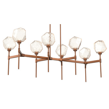 Gem Belvedere 3000K Linear Chandelier | Hammerton Studio at Lightology Gem Belvedere 3000K Linear Chandelier