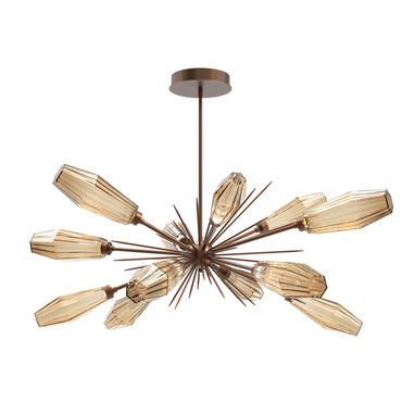 Aalto Oval 3000K Starburst Chandelier