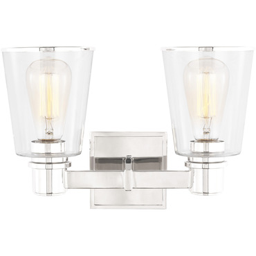 Alessa Bathroom Vanity Light | Visual Comfort Studio at Lightology Alessa Bathroom Vanity Light
