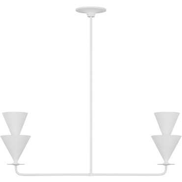 Cornet Linear Chandelier | Visual Comfort Studio at Lightology Cornet Linear Chandelier