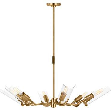 Mezzo Chandelier | Visual Comfort Studio at Lightology Mezzo Chandelier