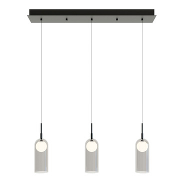 Kiran Linear Multi Light Pendant | AFX at Lightology Kiran Linear Multi Light Pendant