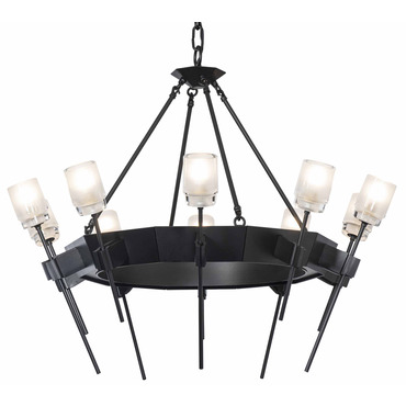 Echo Chandelier | Hubbardton Forge at Lightology Echo Chandelier