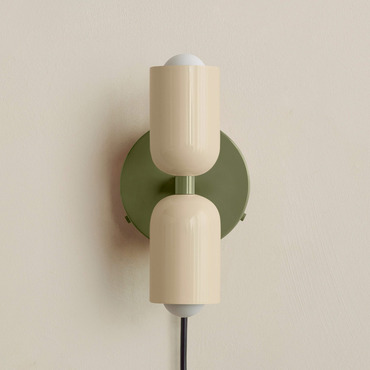 Up Down Plug-In Wall Sconce | In Common With at Lightology Up Down Plug-In Wall Sconce