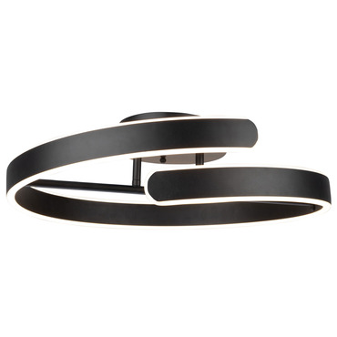 Sirius Semi Flush Ceiling Light | Artcraft at Lightology Sirius Semi Flush Ceiling Light