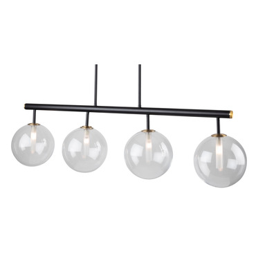 Aurelia Linear Chandelier | Artcraft at Lightology Aurelia Linear Chandelier