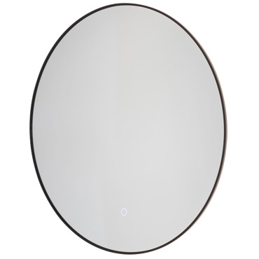 Reflections Round LED Sleek Wall Mirror | Artcraft at Lightology Reflections Round LED Sleek Wall Mirror