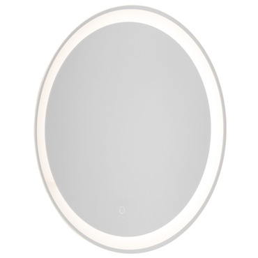 Reflections Large Rim LED Wall Mirror | Artcraft at Lightology Reflections Large Rim LED Wall Mirror