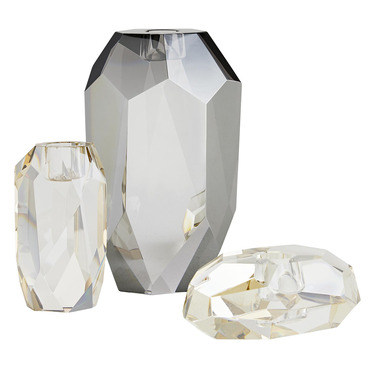 Violet Candleholders Set of 3 | Arteriors Home at Lightology Violet Candleholders Set of 3