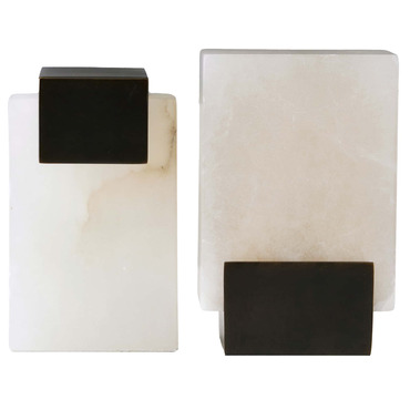 Tolliver Bookends | Arteriors Home at Lightology Tolliver Bookends
