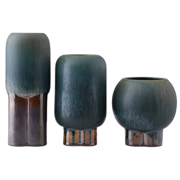 Tutwell Vases Set of 3 | Arteriors Home at Lightology Tutwell Vases Set of 3