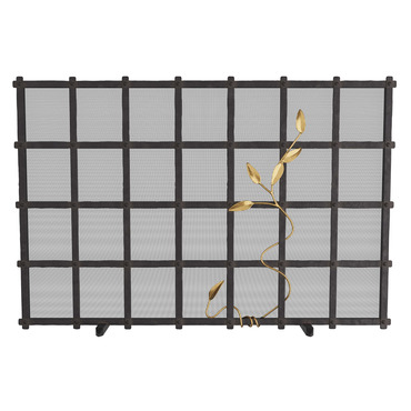 Rivet Fire Screen | Arteriors Home at Lightology Rivet Fire Screen