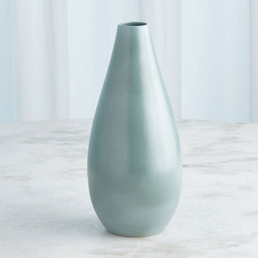 Lamb's Ear Feathered Vase