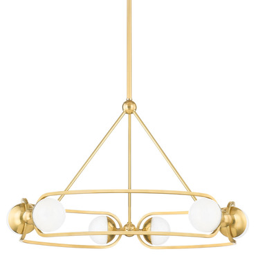 Hartford Chandelier | Hudson Valley Lighting at Lightology Hartford Chandelier