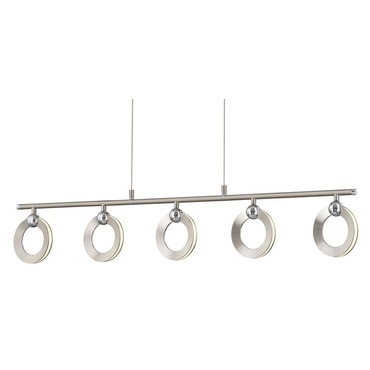 Hermosa Linear Chandelier | Justice Design at Lightology Hermosa Linear Chandelier