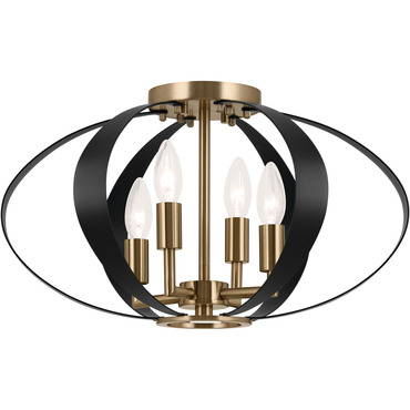 Cecil Semi Flush Ceiling Light