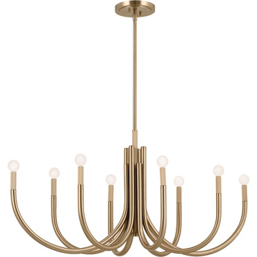 Odensa Oval Chandelier | Kichler at Lightology Odensa Oval Chandelier