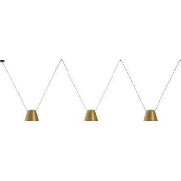 Attic Lateral Cone Pendant | LedsC4 at Lightology Attic Lateral Cone Pendant