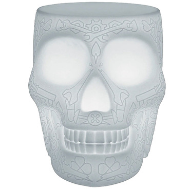 Mexico Portable LED Stool / Side Table | Qeeboo at Lightology Mexico Portable LED Stool / Side Table