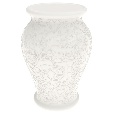 Ming Portable LED Stool / Side Table | Qeeboo at Lightology Ming Portable LED Stool / Side Table