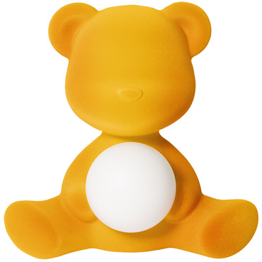 Teddy Girl Velvet Finish Portable Lamp