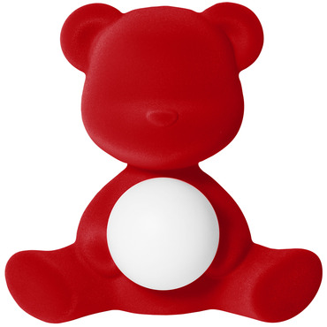 Teddy Girl Velvet Finish Portable Lamp