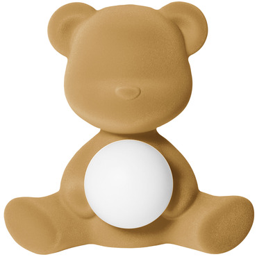 Teddy Girl Velvet Finish Portable Lamp