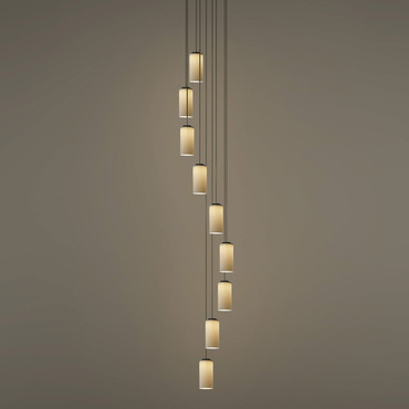Cirio Cascada Multi Light Pendant | Santa & Cole at Lightology Cirio Cascada Multi Light Pendant