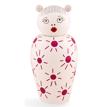 Le Canopie Lula Dolomite Vase with Cover | Seletti at Lightology Le Canopie Lula Dolomite Vase with Cover