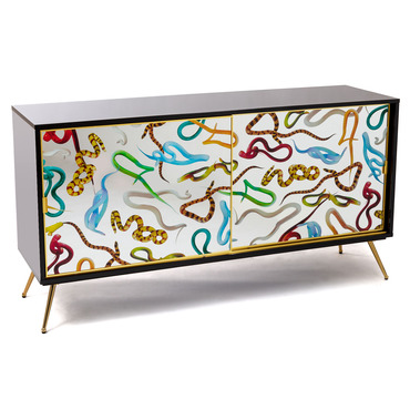 Snakes Sliding Doors Cabinet