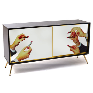 Lipsticks Sliding Doors Cabinet