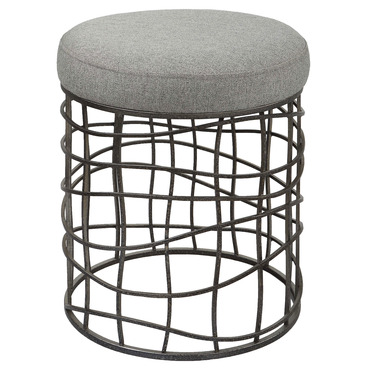 Carnival Accent Stool | Uttermost at Lightology Carnival Accent Stool