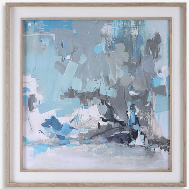 Misty Moonlight Framed Print | Uttermost at Lightology Misty Moonlight Framed Print