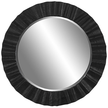 Caribou Round Mirror | Uttermost at Lightology Caribou Round Mirror