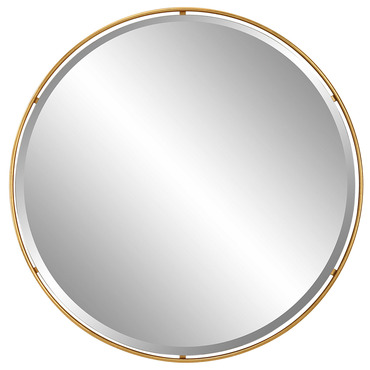 Canillo Round Mirror | Uttermost at Lightology Canillo Round Mirror