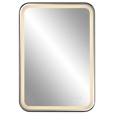 Crofton Rectangular Lighted Vanity Mirror | Uttermost at Lightology Crofton Rectangular Lighted Vanity Mirror