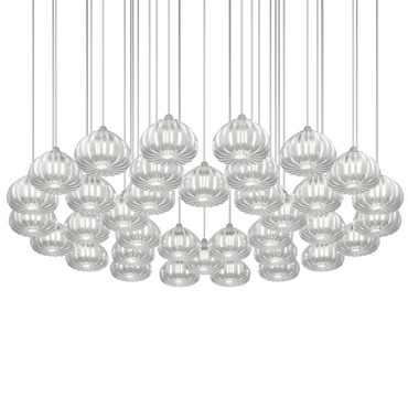 Diamante Multi Light Pendant | Vistosi at Lightology Diamante Multi Light Pendant