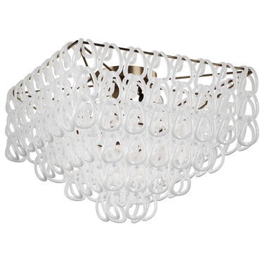 Giogali Square Ceiling Light | Vistosi at Lightology Giogali Square Ceiling Light