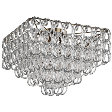 Giogali Square Ceiling Light | Vistosi at Lightology Giogali Square Ceiling Light